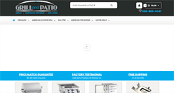 Desktop Screenshot of grillandpatio.com